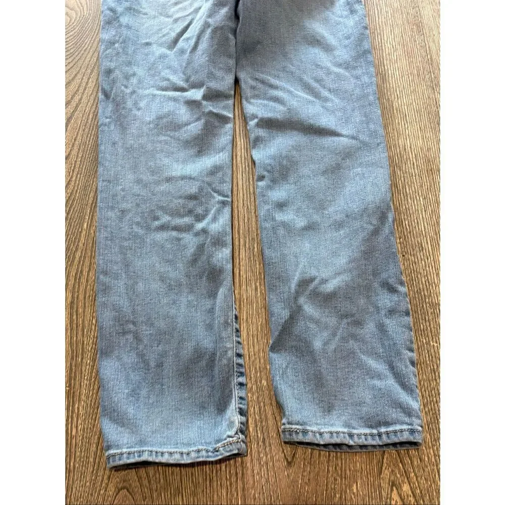 The Children's Place Youth Boys Straight Jeans Slim Fit Denim Blue Size 14